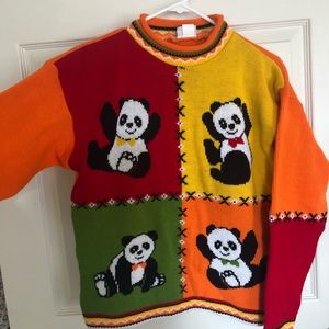 Panda sweatshirt